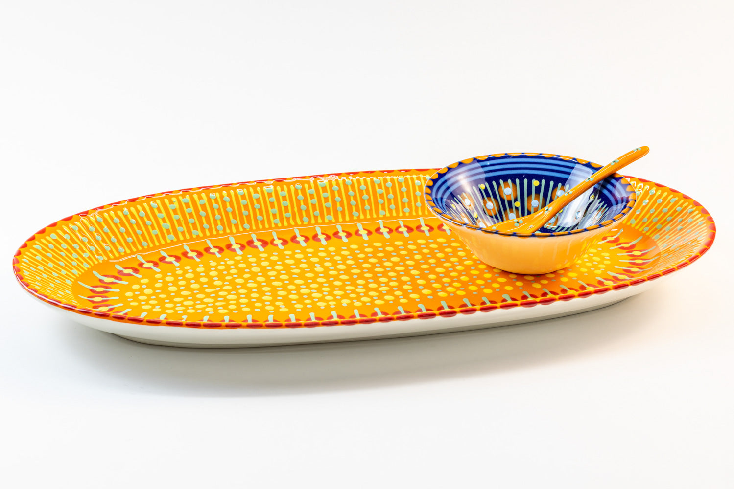 Colorful hotsell serving platters