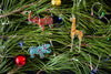 Hand Beaded Animal collection for your Christmas tree!   Elephant, Giraffe, and Happy Hippo!